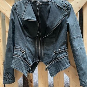 Studded detail jacket